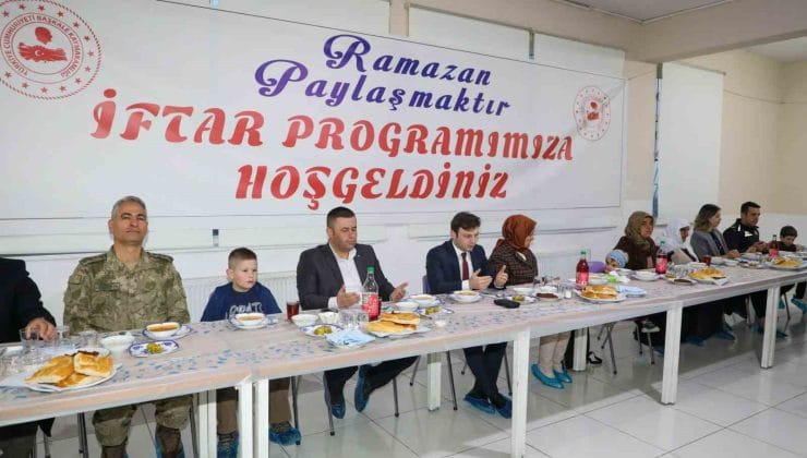 Başkale’de Şehit Aileleri ve Gazilerle Anlamlı İftar