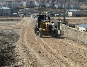 Tuşba Belediyesi’nden Beyüzümü Mahallesi’ne Yol Çalışması