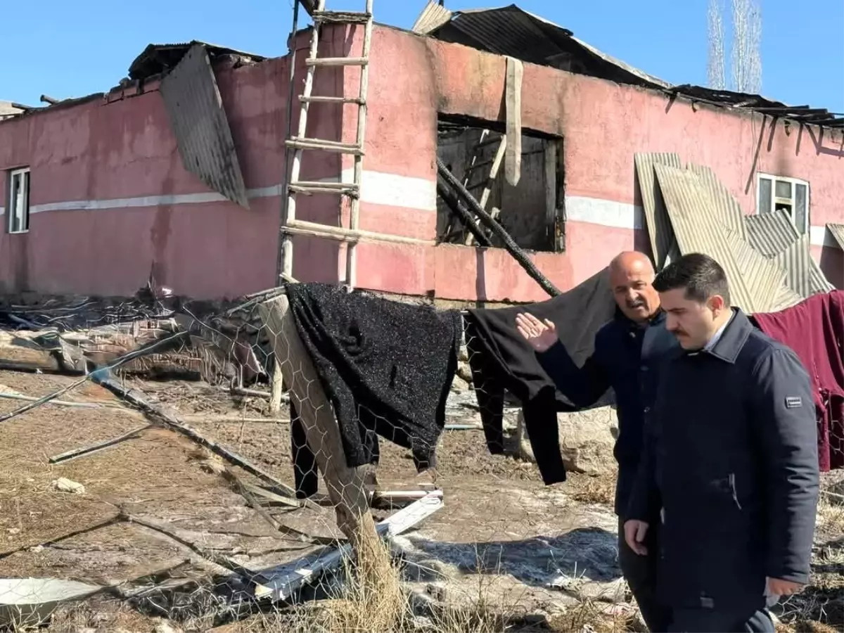 Özalp’te Ev Yangını: Maddi Hasar Meydana Geldi