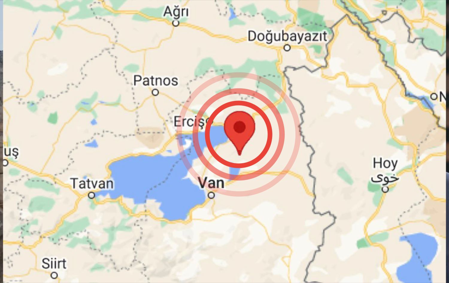 Van Muradiye 3.0 Büyüklüğünde Deprem