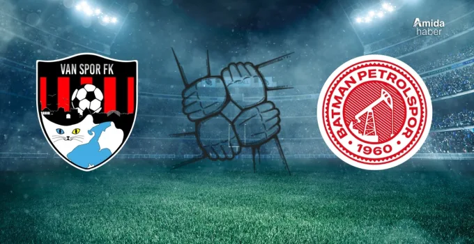 Vanspor ve Batmanpetrolspor Playoff Finali: Canlı Yayın