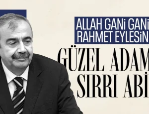 Sırrı Süreyya Önder hayatını kaybetti