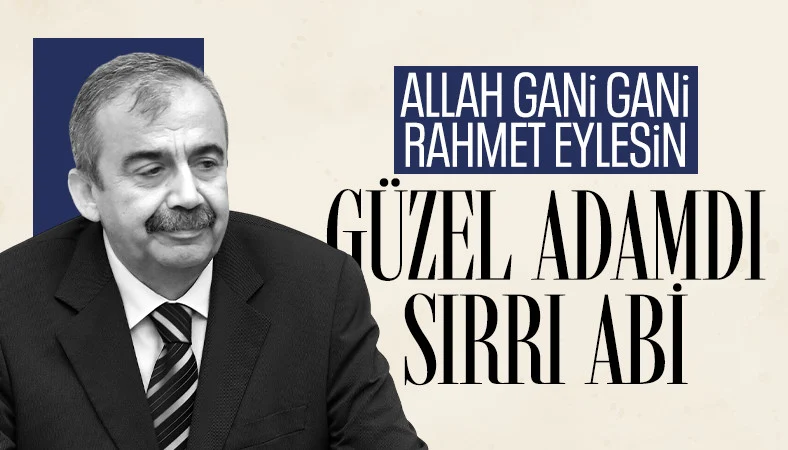 Sırrı Süreyya Önder hayatını kaybetti