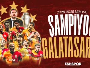Galatasaray Tarih Yazdı: 5. Yıldızla Süper Lig Şampiyonu!