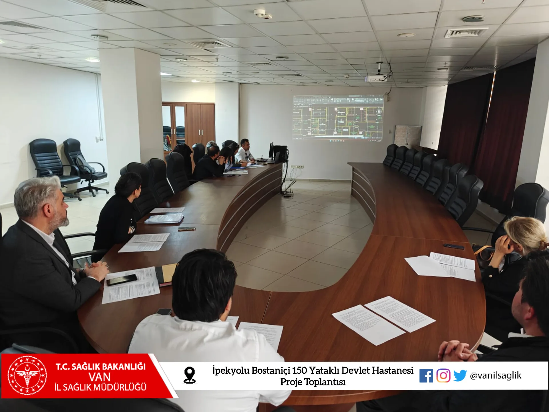 Van’da 150 Yataklı Yeni Hastane İçin Proje Değerlendirme Toplantısı Yapıldı