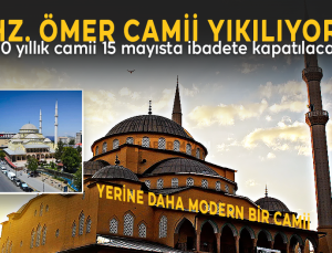 Van Hz. Ömer Camii Yıkılıyor! Yerine Daha Modern Camii ve Çarşı