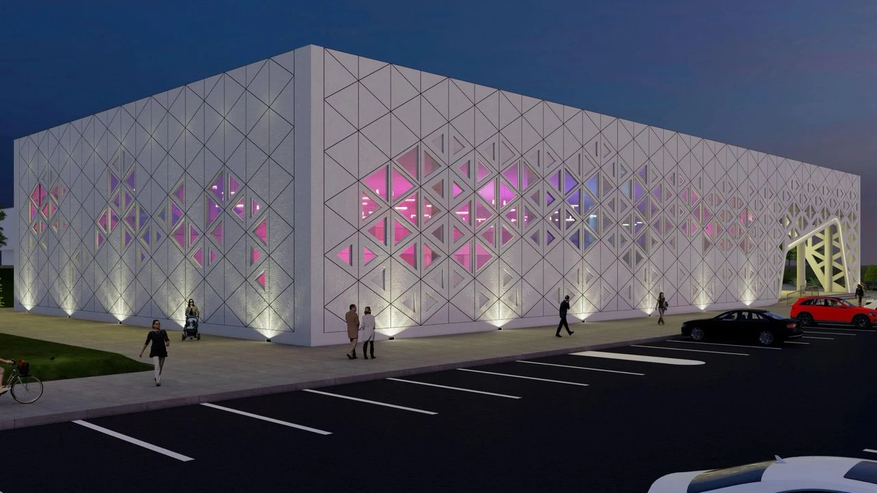 Van Edremit’te Doğal Buz Pistinin Yapımı Devam Ediyor