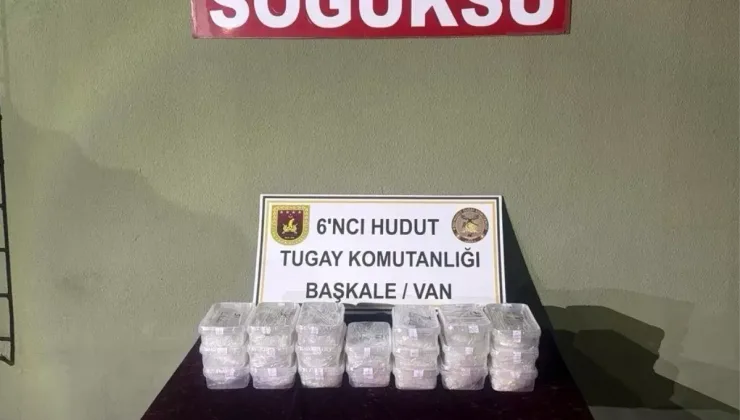 Van Sınırında Uyuşturucu Operasyonu: 22 Kilo Madde Ele Geçirildi