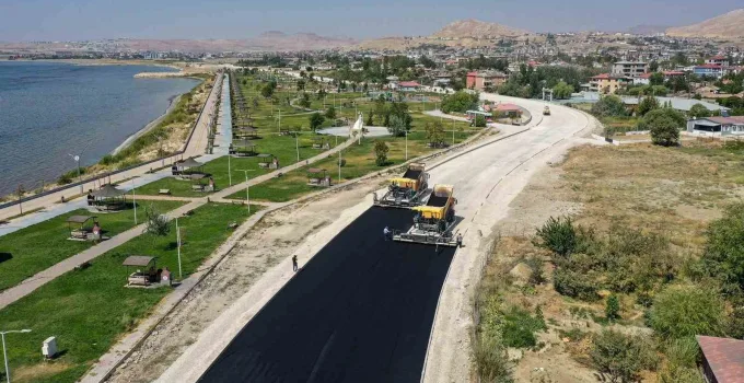 Van Gölü Sahil Yolu Projesinde 3. Etap