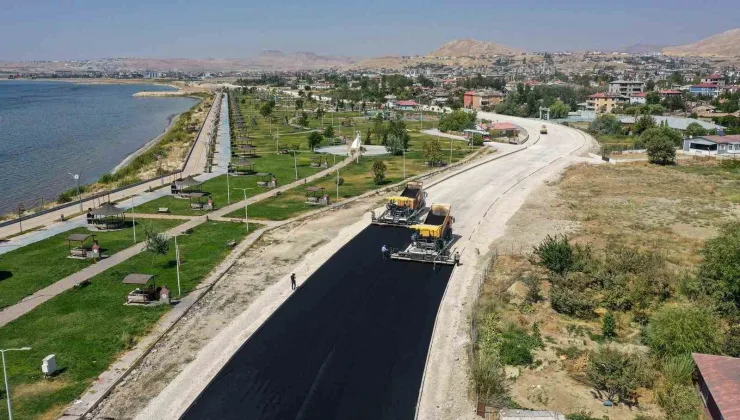 Van Gölü Sahil Yolu Projesinde 3. Etap