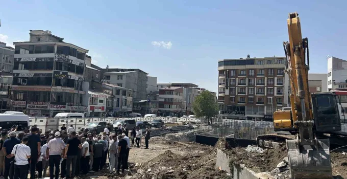 Van’da Hz. Ömer Camii İnşaatı devam ediyor