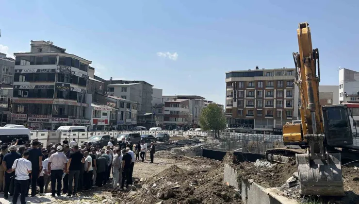 Van’da Hz. Ömer Camii İnşaatı devam ediyor