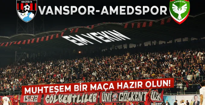 Vanspor ile Amedspor Doğu Derbisi Bilet Fiyatları Belli Oldu