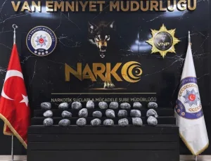 Van’da 26 Kilo 160 Gram Metamfetamin Ele Geçirildi