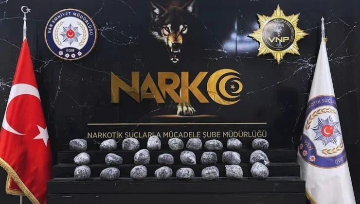 Van’da 26 Kilo 160 Gram Metamfetamin Ele Geçirildi