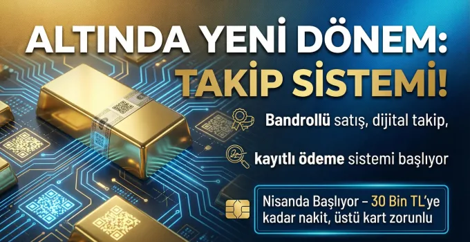 Altında Yeni Dönem: Bandrol ve Kart ile Alışveriş Zorunlu Oluyor