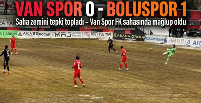 Vanspor 2. Yarının ilk Maçında Evinde Mağlup Oldu