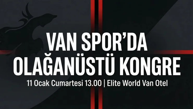 İmaj Altyapı Van Spor FK Olağanüstü Kongreye Gidiyor