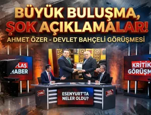 Ahmet Özer: Bahçeli aradı “Dosyan Bomboş” Dedi