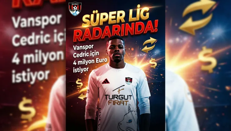 Vanspor’un Golcüsü, İvan Cedric Süper Lig Devlerinin Radarında