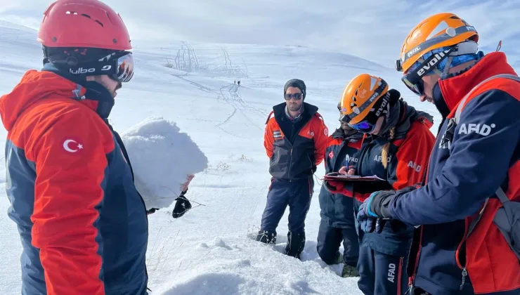 Van’da Çığa Karşı AFAD’tan Eğitim Seferberliği