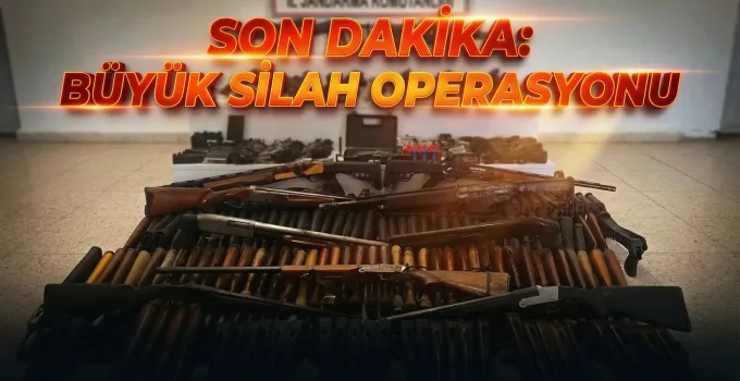Van’da Çok Sayıda Silah ve Mühimmat Ele Geçirildi