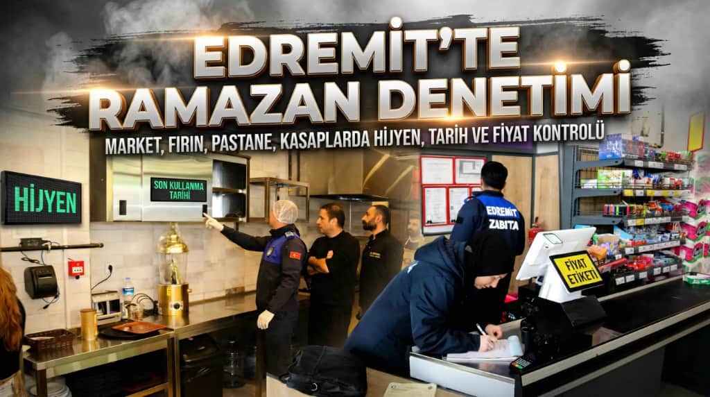 Edremit’te Ramazan Öncesi Denetim