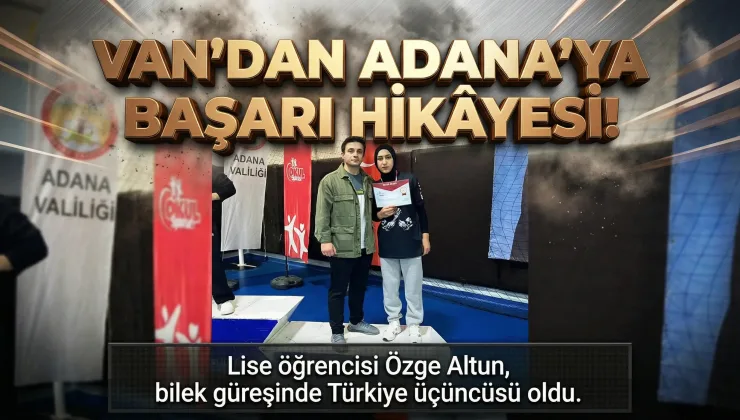 Özalplı Lise Öğrencisi Özge, Türkiye Üçüncüsü Oldu